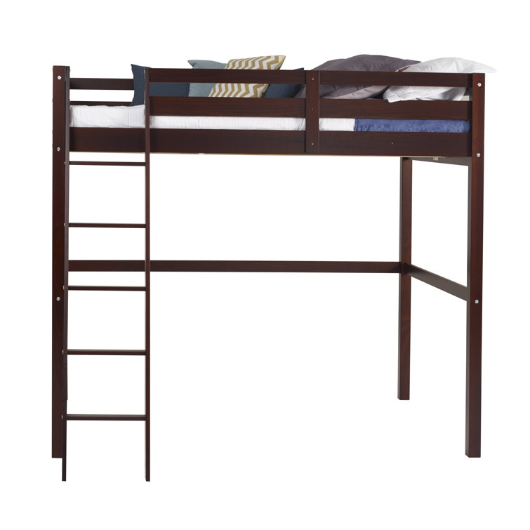 Mack & Milo™ Mallika Twin Solid Wood Loft Bed by Mack & Milo™ & Reviews